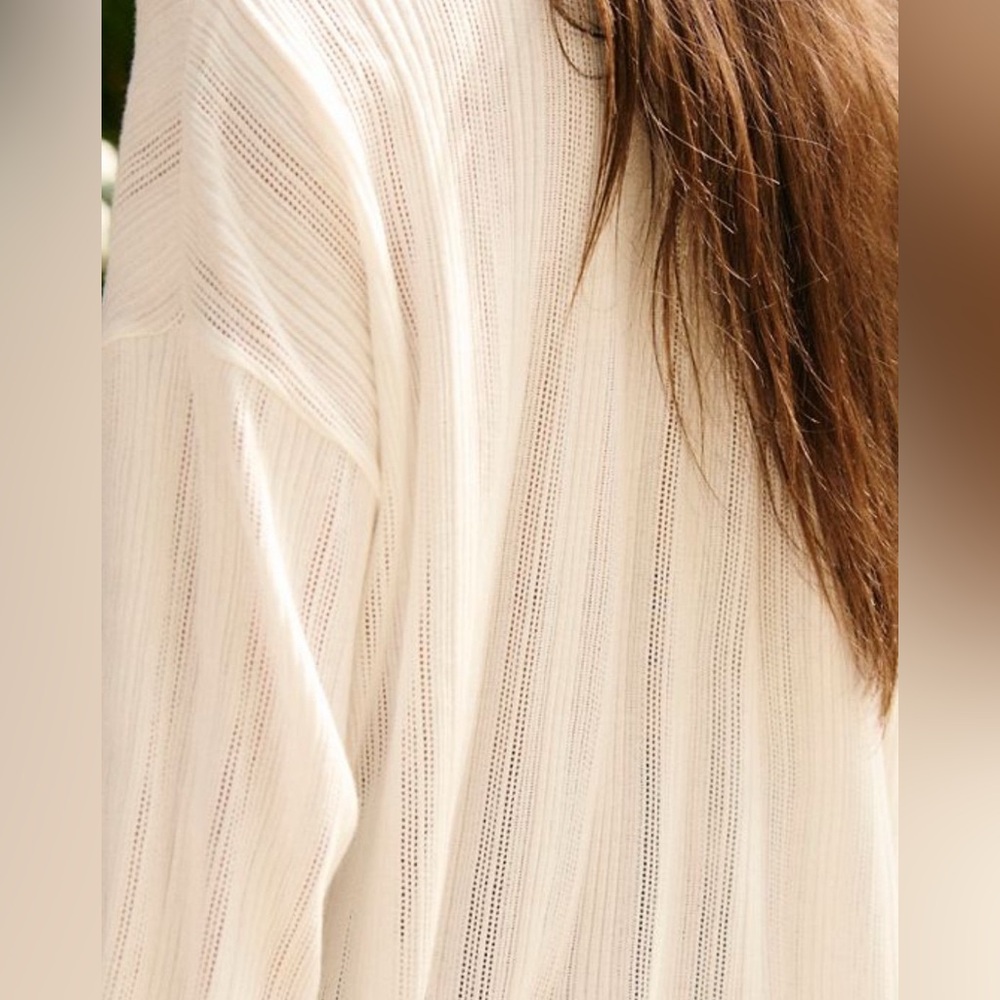 FREE PEOPLE Scottie Top/BUTTON DOWN BLOUSE - Picture 5 of 8